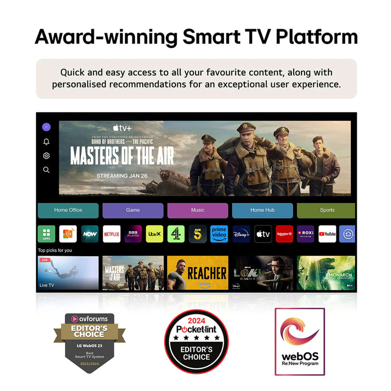 LG 43UT80006LA UHD AI UT80 4K, 43 Inch شاشة الجي حجم 43