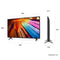 LG 43UT80006LA UHD AI UT80 4K, 43 Inch شاشة الجي حجم 43