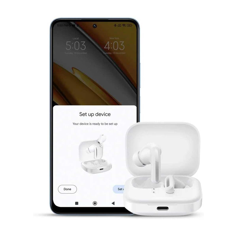 XIAOMI 49903 Redmi Buds 5, White سماعة بلوتوث شاومي