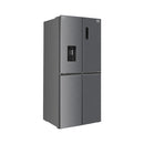 ALHAFIDH 4D620SS2 22 Feet Four Door Spray Refrigerator, Silver