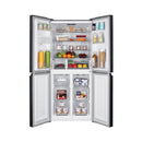 ALHAFIDH 4D620SS2 22 Feet Four Door Spray Refrigerator, Silver