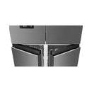 ALHAFIDH 4D620SS2 22 Feet Four Door Spray Refrigerator, Silver