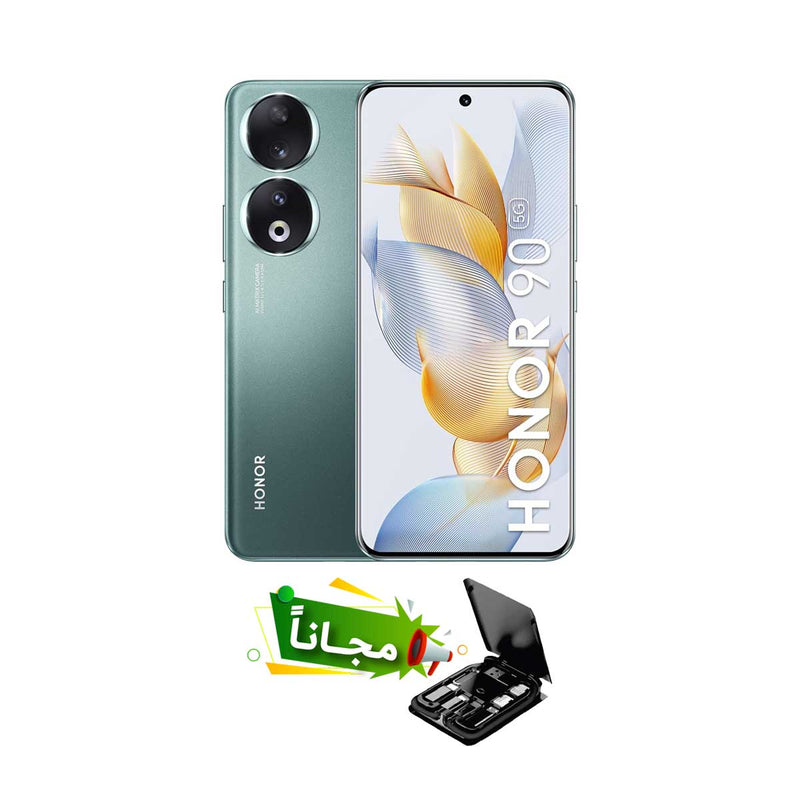 HONOR 90 Smartphone Dual SIM 12/512GB, Green + الهدية