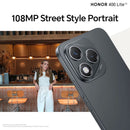 HONOR 5109BRVC 400 Lite Velvet Black / AI Camera Button / 108MP Street Style Portrait / 3500nits AMOLED Display / 5230mAh Large Battery 400 Lite هونر