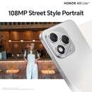 HONOR 5109BRVC 400 Lite Velvet Black / AI Camera Button / 108MP Street Style Portrait / 3500nits AMOLED Display / 5230mAh Large Battery 400 Lite هونر