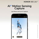 HONOR 5109BRVD 400 Lite Velvet Grey / AI Camera Button / 108MP Street Style Portrait / 3500nits AMOLED Display / 5230mAh Large Battery 400 Lite هونر