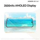 HONOR 5109BRVD 400 Lite Velvet Grey / AI Camera Button / 108MP Street Style Portrait / 3500nits AMOLED Display / 5230mAh Large Battery 400 Lite هونر