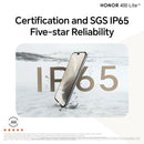 HONOR 5109BRVD 400 Lite Velvet Grey / AI Camera Button / 108MP Street Style Portrait / 3500nits AMOLED Display / 5230mAh Large Battery 400 Lite هونر