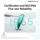 HONOR 5109BRVE 400 Lite Marrs Green / AI Camera Button / 108MP Street Style Portrait / 3500nits AMOLED Display / 5230mAh Large Battery  400 Lite هونر