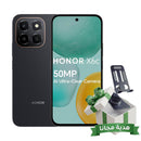 HONOR 5109BSVK X6C 4G 2025 | 6GB RAM 128GB Storage, Midnight Black + Free gift X6C 4G هونر