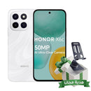HONOR 5109BSVT X6C 4G 2025 | 6GB RAM 256GB Storage, Moonlight White + Free gift X6C 4G هونر