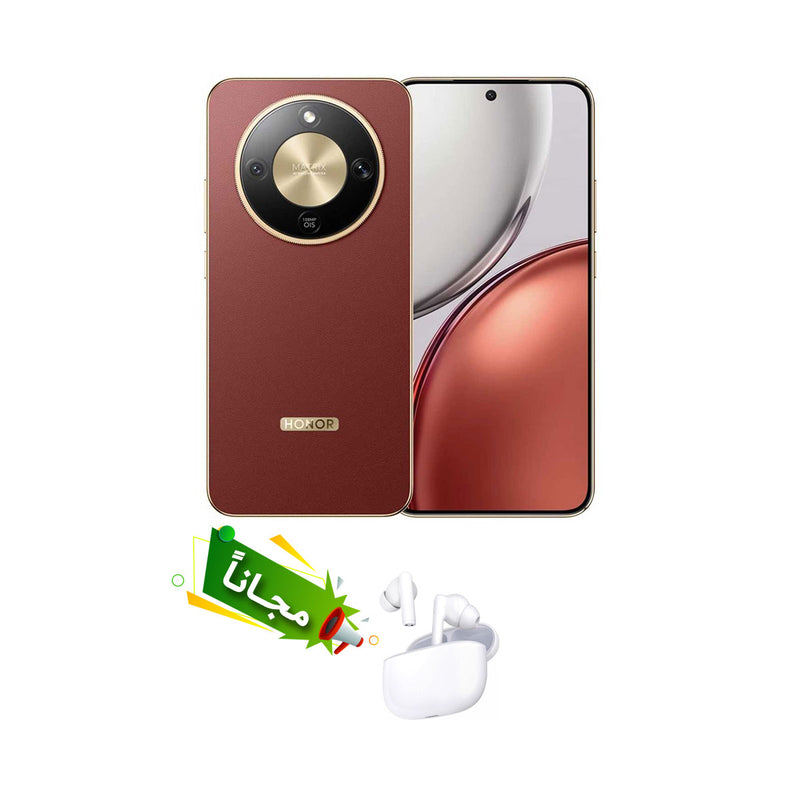 HONOR 5109BYPP Honor X9D 12GB+256GB, Reddish Brown + Free x7lite+ cover HONOR X9D 12 جيجابايت + 256 جيجابايت، بني محمر + غطاء x7lite+ مجاني - pre order