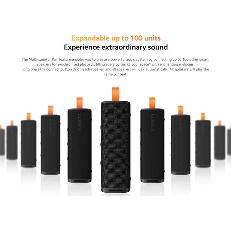 XIAOMI 54588-S Sound Outdoor Speaker, Black