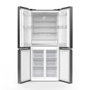 DENKA RM-550FDG Four Door Refrigerator Inverter System, Dark Grey