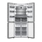 DENKA RM-670FDG Four Door Refrigerator Inverter System, Dark Grey