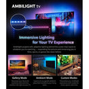 PHILIPS 55OLED810/12 Smart TV - 4K UHD OLED - Google TV - 3 Sided Ambilight - P5 AI Processor - 144Hz - Frameless Design - European origin, 55-Inch شاشة حجم 55 معالج بي 5 مدعوم بالذكاء الاصطناعي بدقة 4 كي + 144 هيرتز +اضائة من ثلاث جوانب فلبس