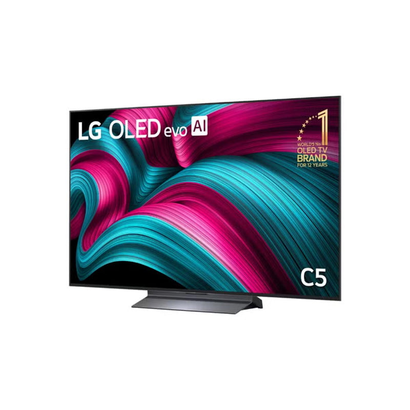 LG 55OLEDC56LA OLED evo AI C5 4K 144Hz Smart TV AI Magic remote webOS25 2025, 55 Inch شاشة حجم 55 الجي