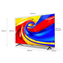 TCL P7L 55-Inch  Premium QLED 4K TV HDR 10+ Dolby Vision ONKYO 2.0 + حجز مسبق هدية S55H