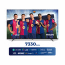 PHILIPS  55PUT7330/56 Google TV 4K LED - 120hz DLG - HDR10/Dolby Audio, 55-inch شاشة حجم 55 بنضام كوكل  4 كي + 120 هيرتز + الصوت دولبي فلبس