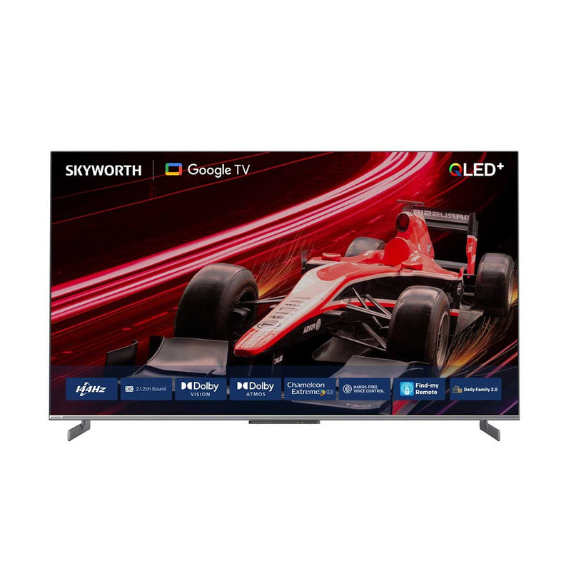 SKYWORTH 55Q7700G 4K QLED, 2.1 HDMI, 144 Hz (Google TV), 55 Inch شاشة سكاي وورث حجم 55