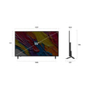 LG 55QNED82A6A QNED AI 4K Smart TV webOS25 2025, 55-Inch شاشة حجم 55 مدعومة بالذكاء الاصطناعي بدقة 4 كي ال جي