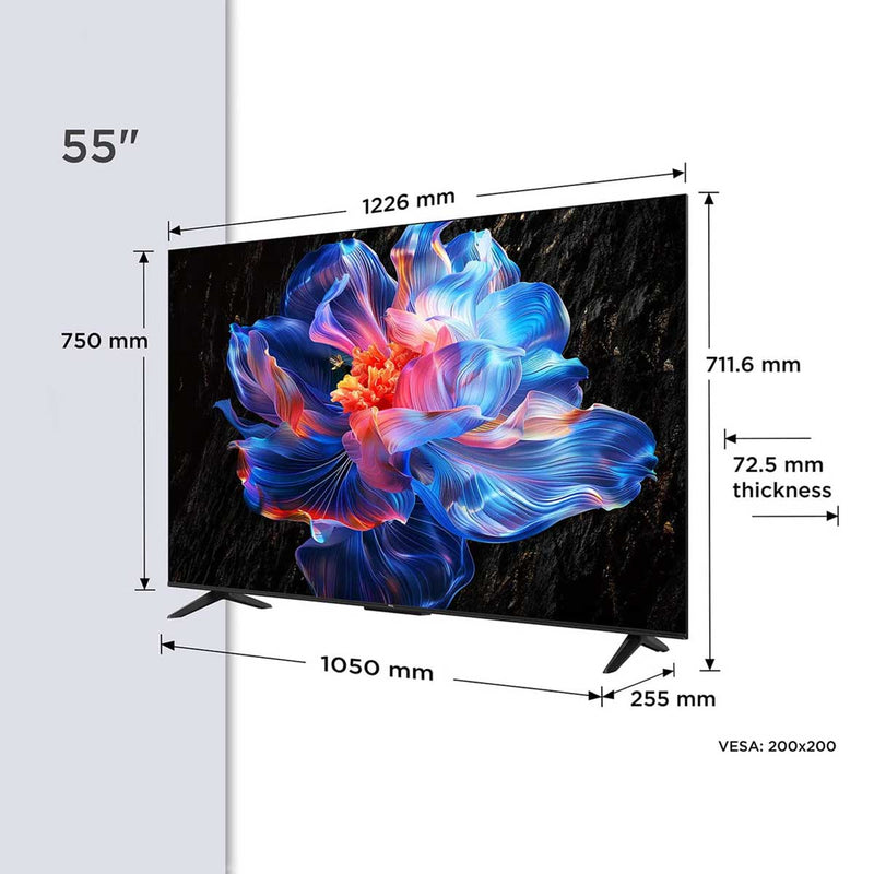 TCL V6C 55" UHD 4K TV With Dolby Audio HDR 10