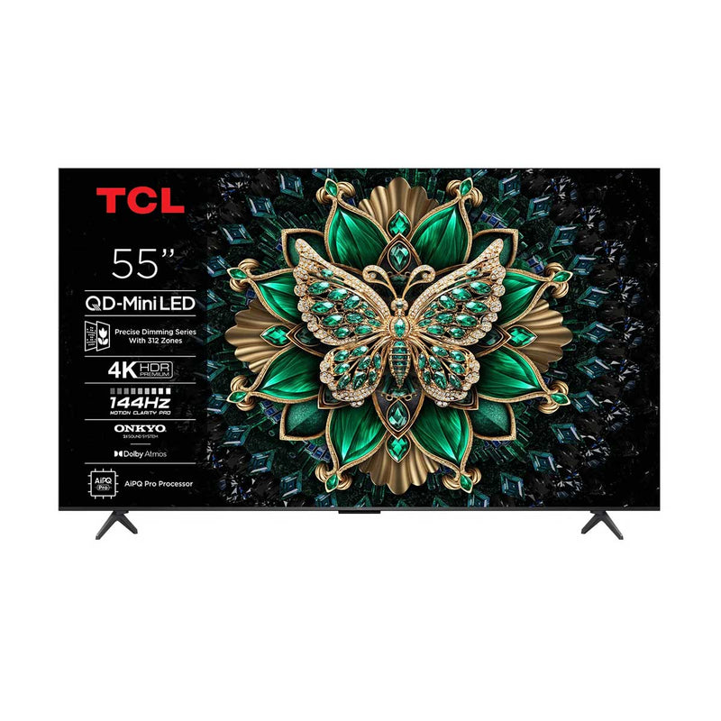 TCL Q6C 55" QD-Mini LED TV  240Hz Game Accelerator HDR 1000 nits