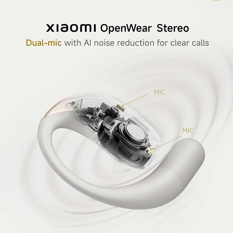 XIAOMI 56229-Mi OpenWear Stereo, Sandstone Beige