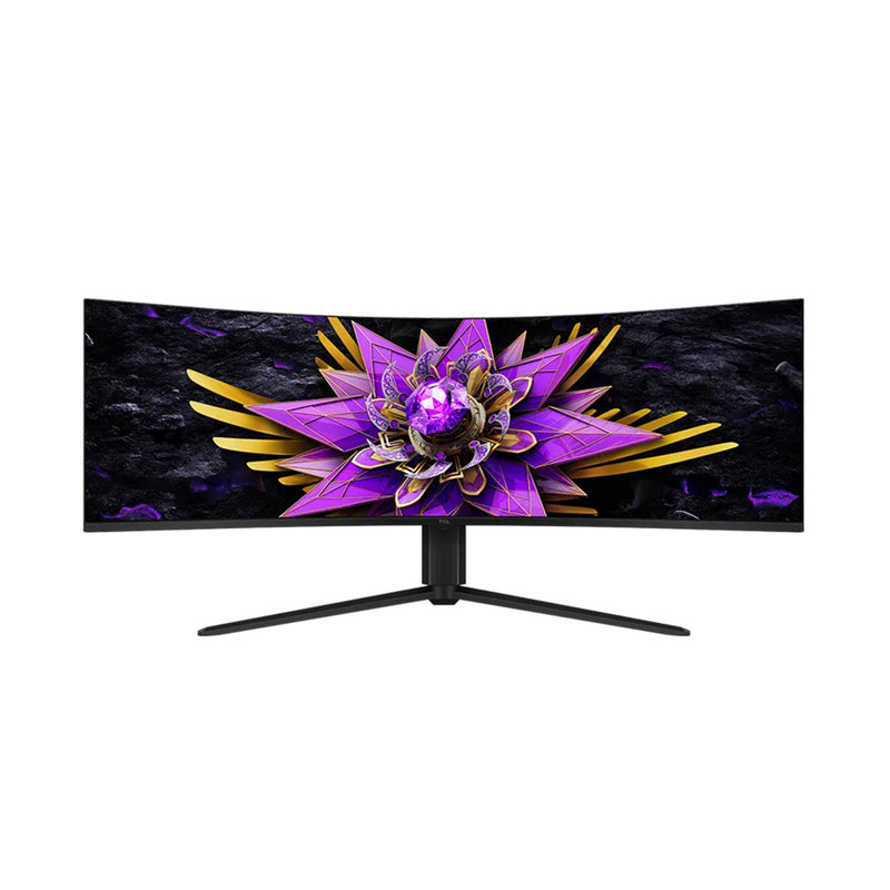 TCL 57R94 QD-Mini LED Monitor DUHD at 120Hz, Dual 4K Resolution, 57" شاشة كمبيوتر احترافية