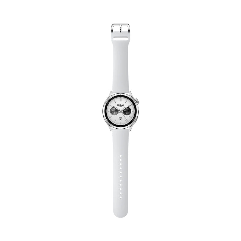 XIAOMI 58893 Watch S4, 1.43-inch AMOLED Display, Silver  ساعة شاومي الذكية