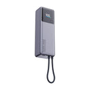 XIAOMI 59630 165W Power Bank 10000 (Integrated Cable). Silver