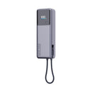 XIAOMI 59630 165W Power Bank 10000 (Integrated Cable). Silver