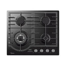 ALHAFIDH 60GH096 Built-in Gas Cooker 60 cm, Black طباح مدمج 60 سم اربع مشاعل الحافظ