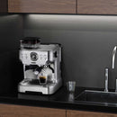 TRISA 6219.7512 Espresso machine "Barista Plus", Silver ماكينة اسبريسو "باريستا بلس"، فضي تريسا