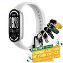 XIAOMI 63269 Smart Band 10, Glacier Silver + Free gift Smart Band 8