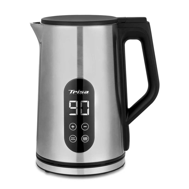 TRISA 6459.7545 Kettle Digital Boil 1.7 L, Silver غلاية تريسا