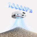XIAOMI 65469 Robot Vacuum H4 EU 5200mAh Battery Ultra-Long Battery Life, White  مكنسة الروبوت الذكية بسعة 5200 ملي امبير بعمر بطارية طويل شاومي