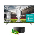 HISENSE 65A62Q UHD Smart TV, 65 Inches + Free gift MW25007 تلفزيون UHD الذكي، 65 بوصة + هدية مجانية MW25007