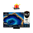 TCL C755 QD-Mini LED 4K 65" 1300nits HDR10+ 240Hz DLG FreeSync Premium Pro 144Hz + TCL هدية مجانا