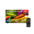 LG 65NU840B6LA NANO 4K AI NU84 Smart TV 2026, 65-Inch شاشة حجم 65 نانو 4 كي مدعومة بالذكاء الاصطناعي الفا 7 الجيل 9 نضام صوتي ايميرسيف ال جي