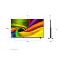 LG 65NU840B6LA NANO 4K AI NU84 Smart TV 2026, 65-Inch شاشة حجم 65 نانو 4 كي مدعومة بالذكاء الاصطناعي الفا 7 الجيل 9 نضام صوتي ايميرسيف ال جي