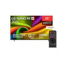 LG 65NU850B6LA NANO 4K AI NU85 Smart TV 2026, 65-Inch شاشة حجم 65 نانو 4 كي مدعومة بالذكاء الاصطناعي ال جي