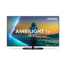 PHILIPS 65OLED810/12 Ambilight - 4K - OLED - Frameless - P5 AI Perfect Picture Engine - 144 Hz - Google TV - European origin, 65-Inch شاشة حجم 65 معالج بي 5 مدعوم بالذكاء الاصطناعي بدقة 4 كي + 144 هيرتز +اضائة من ثلاث جوانب فلبس