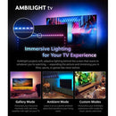 PHILIPS 65OLED810/12 Ambilight - 4K - OLED - Frameless - P5 AI Perfect Picture Engine - 144 Hz - Google TV - European origin, 65-Inch شاشة حجم 65 معالج بي 5 مدعوم بالذكاء الاصطناعي بدقة 4 كي + 144 هيرتز +اضائة من ثلاث جوانب فلبس