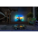 PHILIPS 65OLED810/12 Ambilight - 4K - OLED - Frameless - P5 AI Perfect Picture Engine - 144 Hz - Google TV - European origin, 65-Inch شاشة حجم 65 معالج بي 5 مدعوم بالذكاء الاصطناعي بدقة 4 كي + 144 هيرتز +اضائة من ثلاث جوانب فلبس
