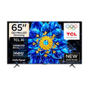 TCL P8L 65-Inch QD-Mini LED 144Hz VRR HDR 10+ Onkyo 2.1 Dolby Vision Game Master + حجز مسبق هدية S45H
