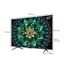 TCL Q6C 65" QD-Mini LED TV   288Hz Game Accelerator HDR 1000 nits