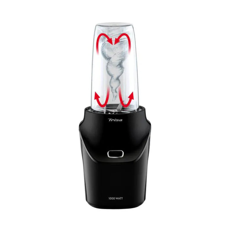 TRISA 6928.42 Nutri Blastic Blender Energy Boost 1000 W, Black خلاط كهربائية تريزا