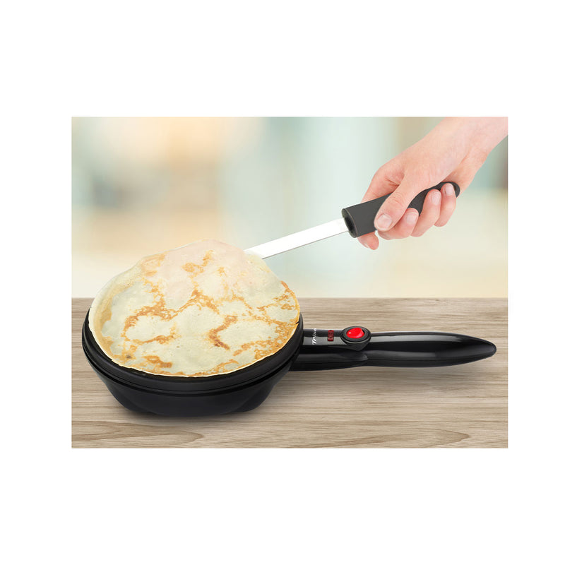 TRISA 7375.42 Crêpe Maker "Easy Crêpe", Black صانعة الكريب