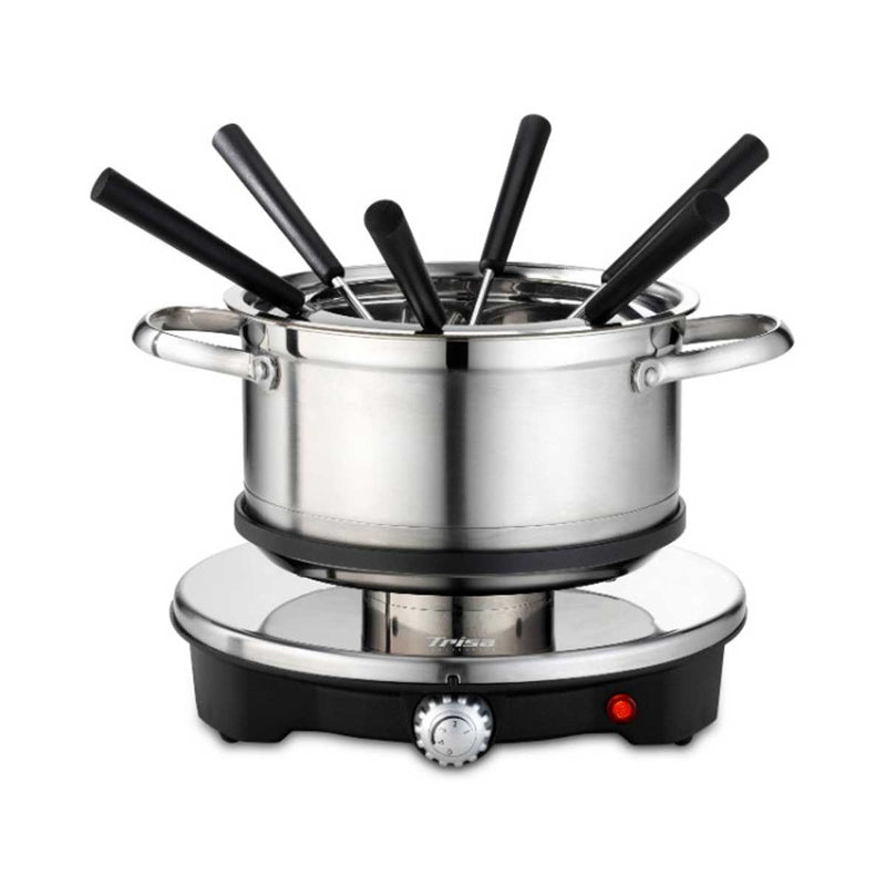 TRISA 7593.7545 Vario Inox 9 pieces, Black/Silver طقم فاريو اينوكس 9 قطع، اسود/فضي تريسا